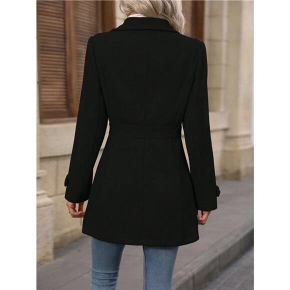 Button Up Long Sleeve Coat - Picture 7 of 16